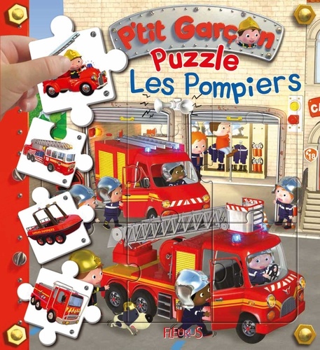 Alexis Nesme - Puzzle les pompiers.
