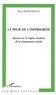 Alexis Rosenbaum - La peur de l'infériorité - Aperçus sur le régime moderne de la comparaison sociale.