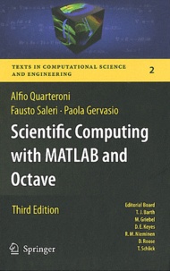 Alfio Quarteroni et Fausto Saleri - Scientific Computing with MATLAB and Octave.