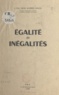 Alfred Ancel - Égalité et inégalités.