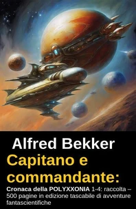 Capitano e commandante: Cronaca della POLYXXONIA 1-4: raccolta – 500 pagine in edizione tascabile di avventure fantascientifiche