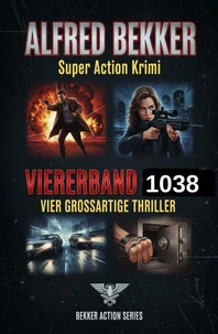 Super Action Krimi Viererband 1038 – Vier großartige Thriller