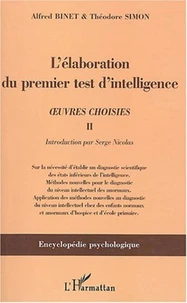 L'élaboration du premier test d'intelligence (1904-1905)