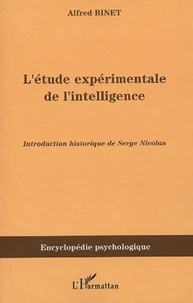 L'étude expérimentale de l'intelligence