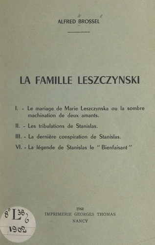 La famille Leszczynski
