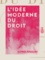 L'Idée moderne du droit