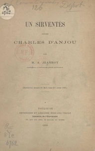 Un sirventés contre Charles d'Anjou