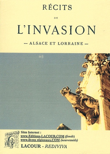Alfred Mézières - Récits de l'invasion - Alsace et Lorraine.