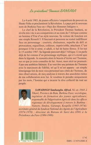 Le président Thomas Sankara. Chef de la révolution burkinabé : 1983-1987