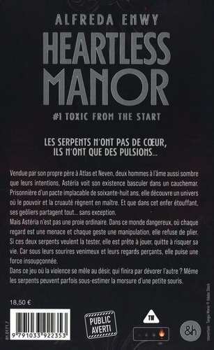 Heartless Manor Tome 1 Toxic from the start