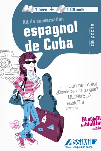 Kit de conversation espagnol de Cuba  avec 1 CD audio