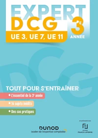 Expert DCG 3e année UE 3, UE 7, UE 11