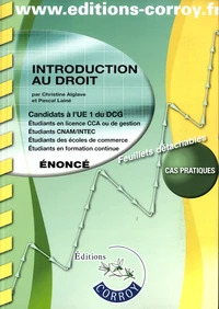Introduction au droit UE 1 du DCG