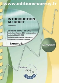 Introduction au droit UE 1 du DCG