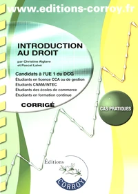 Introduction au droit UE1 du DCG