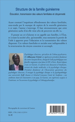 Structure de la famille guinéenne. Education, transmission des valeurs familiales et citoyenneté