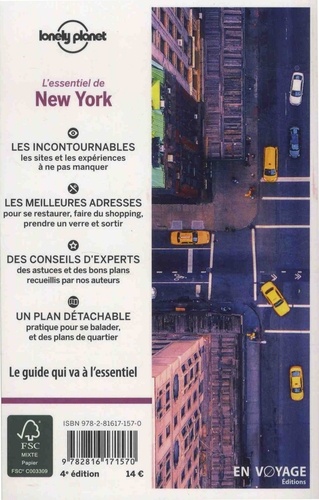 L'essentiel de New York  Edition 2019 -  avec 1 Plan détachable