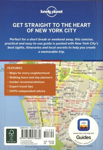 New York City 7th edition -  avec 1 Plan détachable