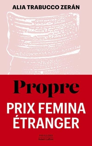 Propre : Prix Femina Etranger 2024