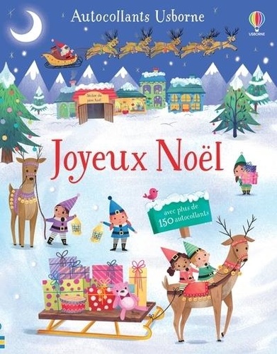 Cahier De Stickers De Noël Legami - Plus De 150 Autocollants En Papier, Pour étiquettes Cadeaux, Cartes, Décoration