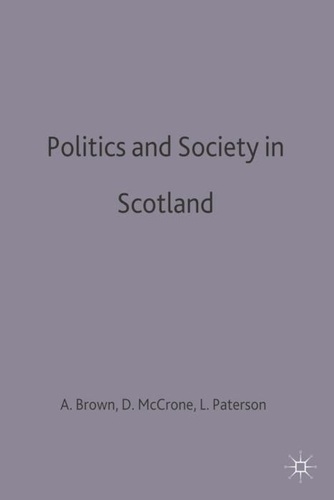 Alice Brown - Politics And Society In Scotland.