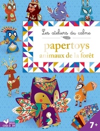 Publication de l'eBookStore: Papertoys Animaux de la forêt  - Avec 2 planches d'autocollants et 8 papertoys à monter 9782017083405 par Alice De Page in French