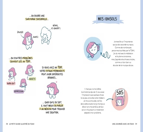 Le petit guide illustré du TDAH. Enfin comprendre comment je fonctionne ! Enfin apprendre à vivre avec !