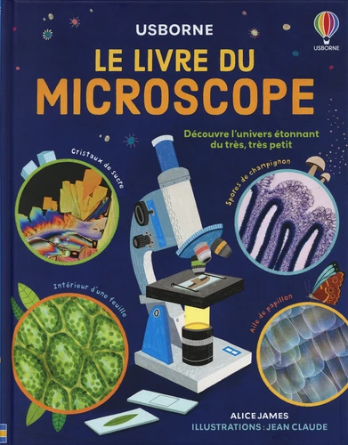 Couverture de Le livre du microscope