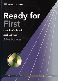 Alice Lockyer - Ready for First - Teacher's Book. 1 DVD + 2 CD audio