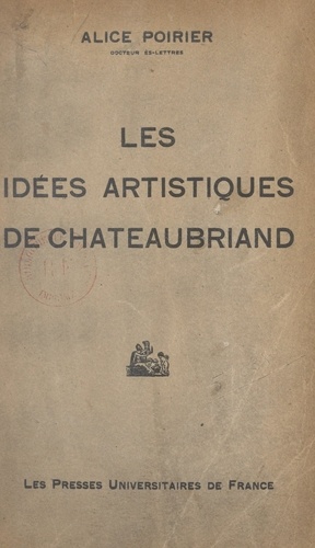 Les idées artistiques de Chateaubriand. Les Sources