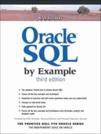 Alice Rischert - Oracle SQL by Example.