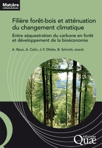 Alice Roux et Antoine Colin - Filière forêt-bois et atténuation du changement climatique - Entre séquestration du carbone en forêt et développement de la bioéconomie.
