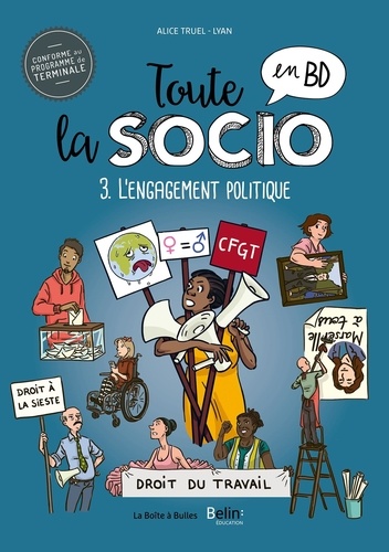 Toute la socio en BD Tome 3 L'engagement politique