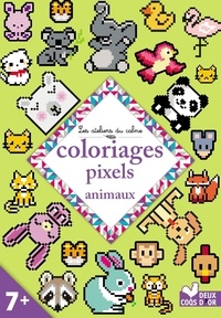 Ebook espagnol téléchargement gratuit Coloriages pixels animaux 