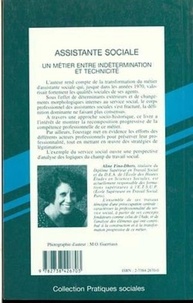 Aline Fino-Dhers - Assistante sociale - Un métier entre indétermination et technicité, une approche socio-historique.