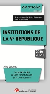 Google livres pour le téléchargement Android Institutions de la Ve République 9782297076647 PDB MOBI CHM en francais par Aline Gonzalez