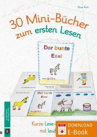 30 Mini-Bücher zum ersten Lesen