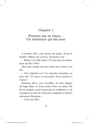 J'ai appris à lire à 50 ans