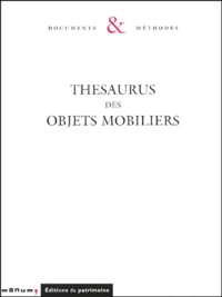 Thesaurus Des Objets Mobiliers