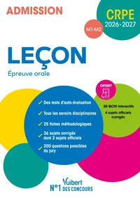 Leçon - Epreuve orale M1-M2