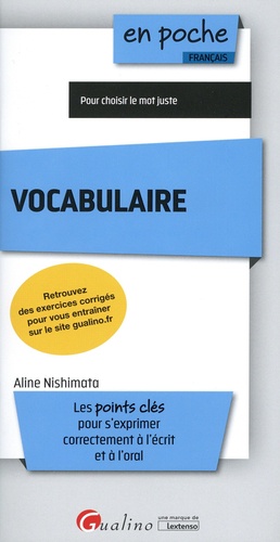 Vocabulaire  Edition 2020