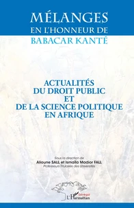 Mélanges en l'honneur de Babacar Kanté