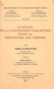 La place de la convention collective dans la hiérarchie des normes