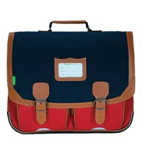 Cartable 41 Tann's Les Bicolores Arthur Bleu / Rouge