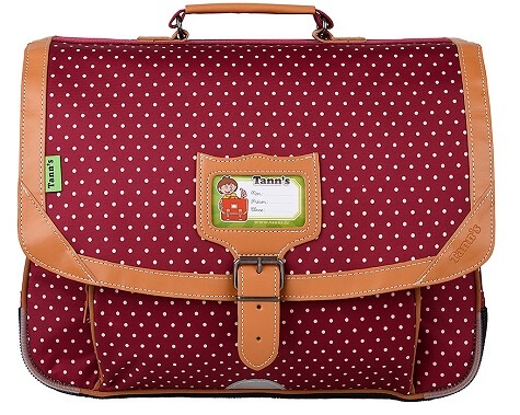 Cartable Tann's "Chics Filles" Pois Cerise - 38cm, ALISEO - Papeterie -  Decitre