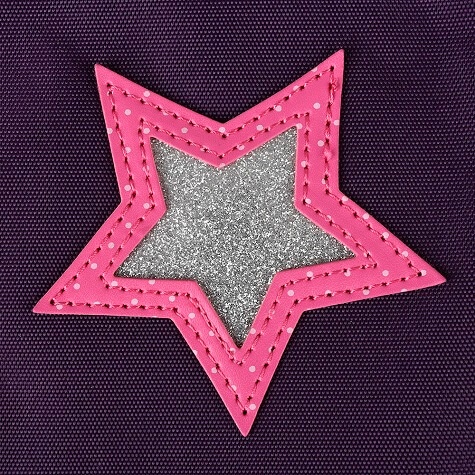 Cartable Tann's "Chics Filles" Star Prune - 38cm