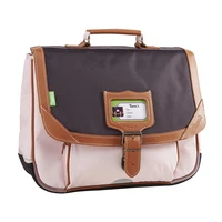 Cartable Tann's Iconic rose pastel et encre - 35cm