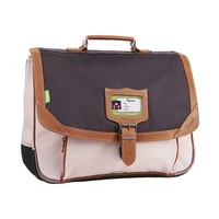 Cartable Tann's Iconic rose pastel et encre - 38cm