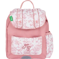 Sac à dos Tann's x Tartine et Chocolat - Toile de Jouy - Terracotta