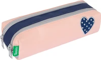 trousse double tann's les fantaisies léonie rose/bleu